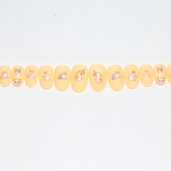 Cats- press on nail set - Picture 3 of 7